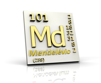 Elemento que recebeu o nome de MendelÃ©vio em homenagem a Mendeleiev